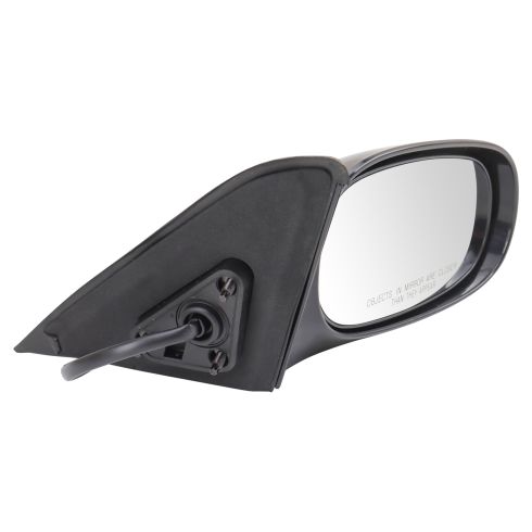 Smooth Black Power Side View Mirror Passenger Right Rh 98 02 Corolla