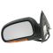 2002-07 GM Isuzu Mid Size SUV Pwr Htd Mirror Man Fold w/Amber Turn Sig Cvr LH