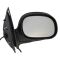 98-02 Expedition Pickup Power Mirror Flat Black RH