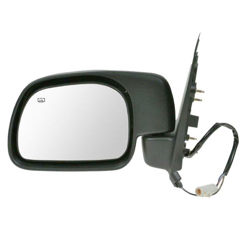 00-01 (to 2/17/01) Ford Excursion Power Heated w/o Signal Paddle Style Mirror LH