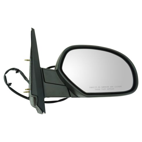 07-11 GM Truck Power Heated Blk Text Cap Mirror RH