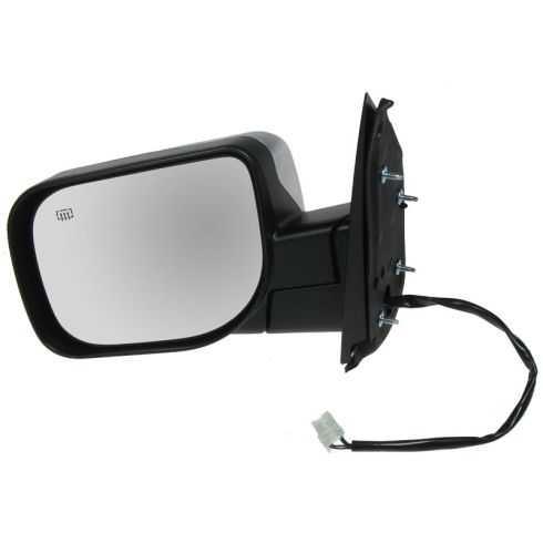 2004-10 Nissan Titan Armada SE Pwr Htd Chrm Cap Std Mirror LH