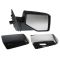 2006-10 Ford Explorer, Mountaineer; 2007-10 Sport Trac Pwr Htd Puddle Light Mirror RH (Chrme & PTM Caps)