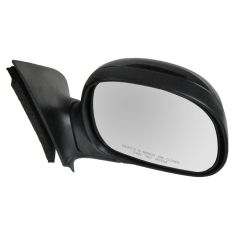 1997-01 F150 Manual Mirror w/Gloss Black Cap RH