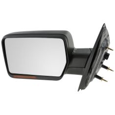 2007-08 Ford F150 Power Heated w/Turn Signal Textured Mirror LH
