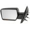 2007-08 Ford F150 Power Heated w/Turn Signal Textured Mirror LH