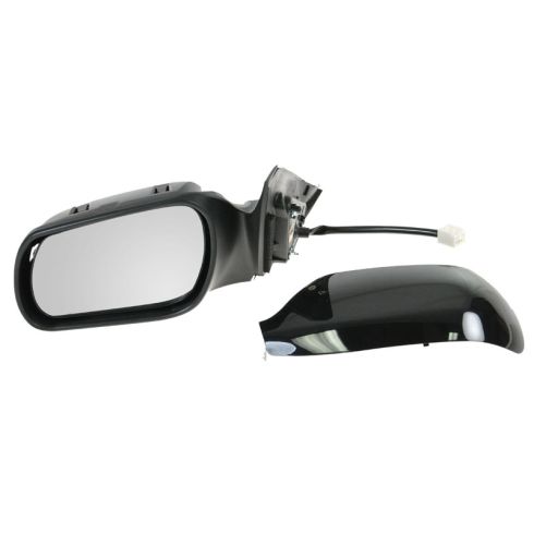 2003-08 Mazda 6 (exc Speed6) Power Gloss Black Mirror LH