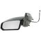 2003-07 Saturn Ion Coupe Power Textured Mirror LH