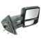 07-12 F150 Power Heated w/Memory, Turn Signal, Puddle Light Dual Arm Towing Textured Cap Mirror RH