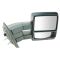 07-12 F150 Power Heated w/Memory, Turn Signal, Puddle Light Dual Arm Towing Textured Cap Mirror RH