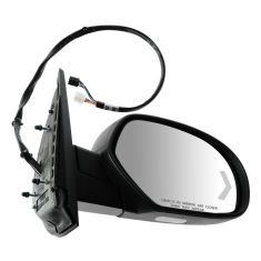 07-12 GM Full Size PU, SUV Power Folding, Heated, Memory, Puddle Light, Turn Signal w/TXT Cap Mir RH