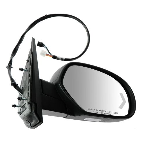 07-12 GM Full Size PU, SUV Power Folding, Heated, Memory, Puddle Light, Turn Signal w/TXT Cap Mir RH