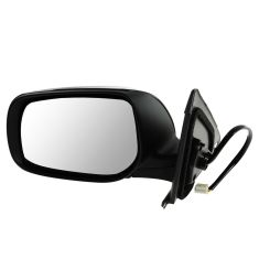 09-12 Toyota Matrix Power Gloss Black Mirror LH