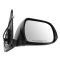 12-13 Toyota Tacoma Power w/Turn Signal Black w/Chrome Cap Mirror RH