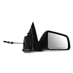 08-11 Ford Focus Manual Lever Controlled Black Textured Mirror RH
