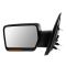 09-10 Ford F150 Power, Heated, w/Turn Signal Black Textured Mirror LH