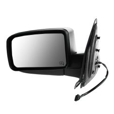 03-04 Ford Expedition Power Heated w/Puddle Light Textured Black Mirror LH