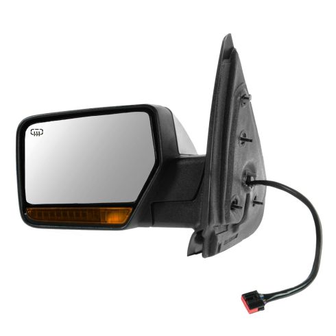 07-13 Expedition, Navigator Power Folding, Heated, Memory, w/Turn Signal & w/Chrome Cap Mirror LH