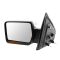 09-10 Ford F150 Power, Heated, Power Folding, w/Turn Sig, Memory, Puddle Light Chrome Mirror LH