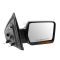 09-10 Ford F150 Power, Heated, Power Folding, w/Turn Sig, Memory, Puddle Light Chrome Mirror RH