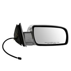 92-00 GM Full Size PU; 92-99 FS SUV, Suburban ALL CHROME Power Mirror RH