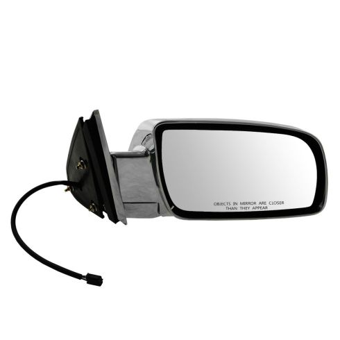 92-00 GM Full Size PU; 92-99 FS SUV, Suburban ALL CHROME Power Mirror RH