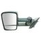 14-15 Chevy Silverado, GMC Sierra 1500, 2500, 3500 Textured Black Manual Telescoping Tow Mirror LH