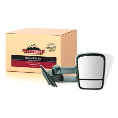 14-17 Chevy Silverado, GMC Sierra 1500, 2500, 3500 Textured Black Manual Tow Mirror RH (TR)
