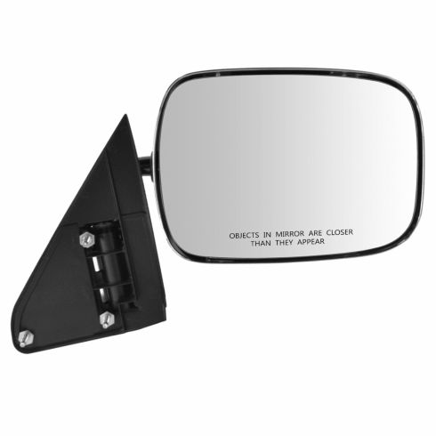 88-02 GM Full Size PU, SUV Manual Mirror w/Chrome Head RH