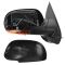 04-07 GM Mid Size SUV Pwr Htd Smooth Fin Mirror Man Fold w/Amber Turn Sig Cvr RH