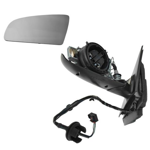 06-08 Audi A3 Power Heated Mirror LH