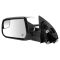 10-15 Equinox, Terrain Power Heated Textured Black w/Chrome Cap Mirror w/Convex Insert LH