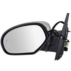 09-13 Silverado, Sierra 1500; 09-14 2500; 10-14 3500 Pwr Fld , Htd, Mem, Chev TS CHM Cvr Mirror LH