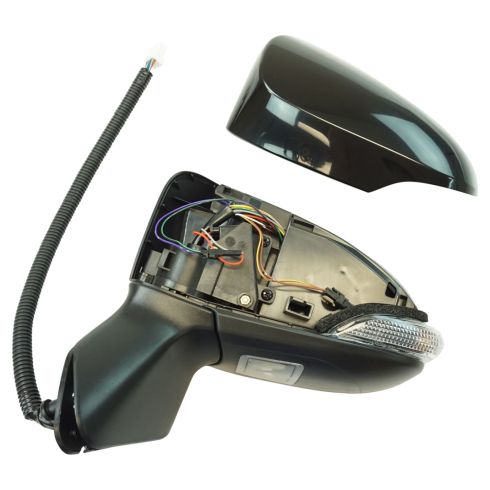 14-16 Toyota Venza Power Folding, Power, Heated w/Memory, Turn Signal, Puddle Light PTM Mirror LH