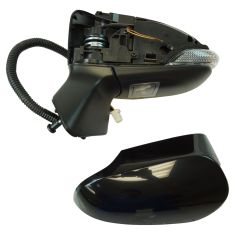 13-16 Toyota Venza Power, Heated (w/Mem, Spotter Glass, Puddle & Turn Signal) Manual Fld PTM Mir LH