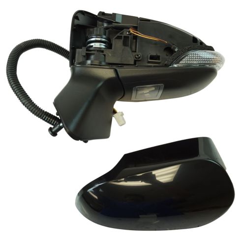 13-16 Toyota Venza Power, Heated (w/Mem, Spotter Glass, Puddle & Turn Signal) Manual Fld PTM Mir LH