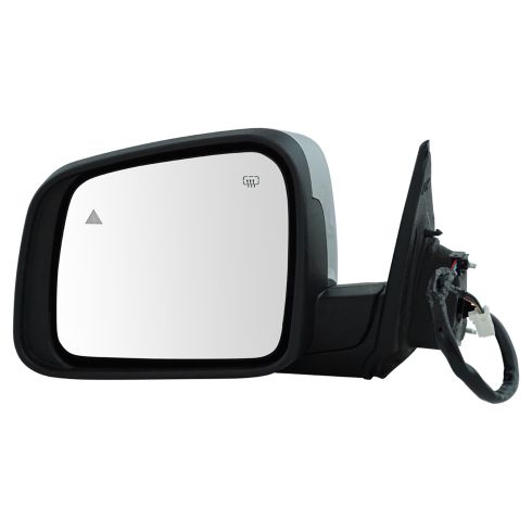 11-17 Dodge Durango Power, Heated, Memory (w/Blind Spot Ind & Hsg Mtd LED Trn Sgnl) Chrme Cap Mir LH