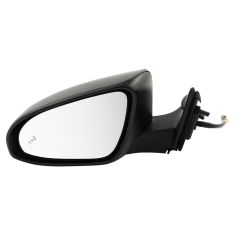 16-17 Toyota Camry Power Heated BSD Mirror PTM LH