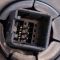 10-11 Hyundai Accent HB Power Textured Black Mirror RH