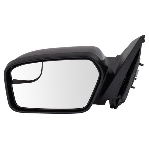 11-12 Ford Fusion Power w/Spotter Glass Gloss Black Mirror LH