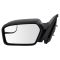 11-12 Ford Fusion Power w/Spotter Glass Gloss Black Mirror LH