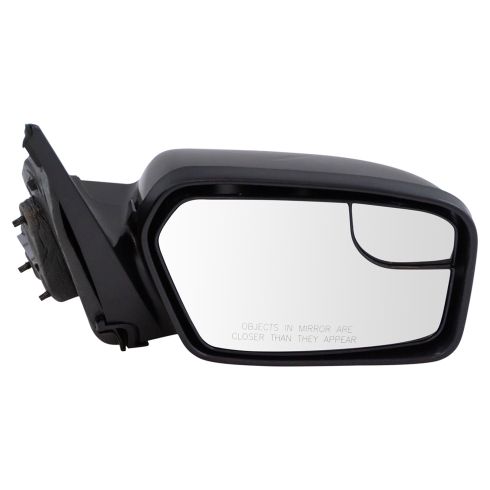11-12 Ford Fusion Power w/Spotter Glass Gloss Black Mirror RH