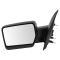 09-10 Ford F150; 10 SVT Raptor Textured Black Power Mirror LH