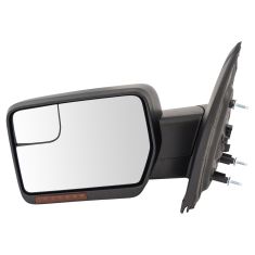 11-14 Ford F150, Raptor Pwr, Htd, Mem w/Amber Reflector & LED TS, Convex Insert & PTM Cap Mir LH