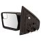 11-14 Ford F150 Manual w/Convex Insert & Textured Black Cap Mirror LH