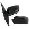 11-12 Ford Hybrid Power Heat Puddle Blind Spot Glass Gloss Blk Mirror LH
