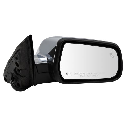 16-17 Chevy Equinox, GMC Terrain Power, Heated, Memory w/Blind Spot Indicator & Chrome Cap Mirror RH