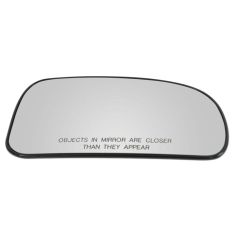 2002-09 GM Mid Size Suv Power Heated (exc Pwr Fold) w/ Back Plate Mirror Glass RH