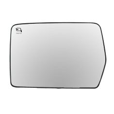 04-10 F150; 06-08 Mark LT (exc Tow Pkg) w/Puddle Light Power Heated Mirror Glass w/Backing LH