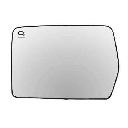 04-10 F150; 06-08 Mark LT (exc Tow Pkg) w/Puddle Light Power Heated Mirror Glass w/Backing LH